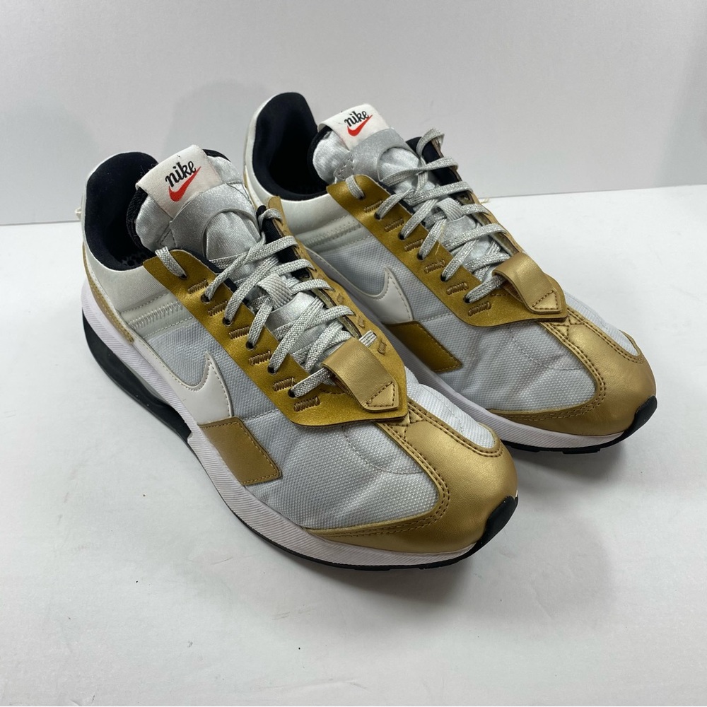 Nike Air Max Pre-Day SE Women's Shoes DJ6210 001 Platinum/White/ Gold